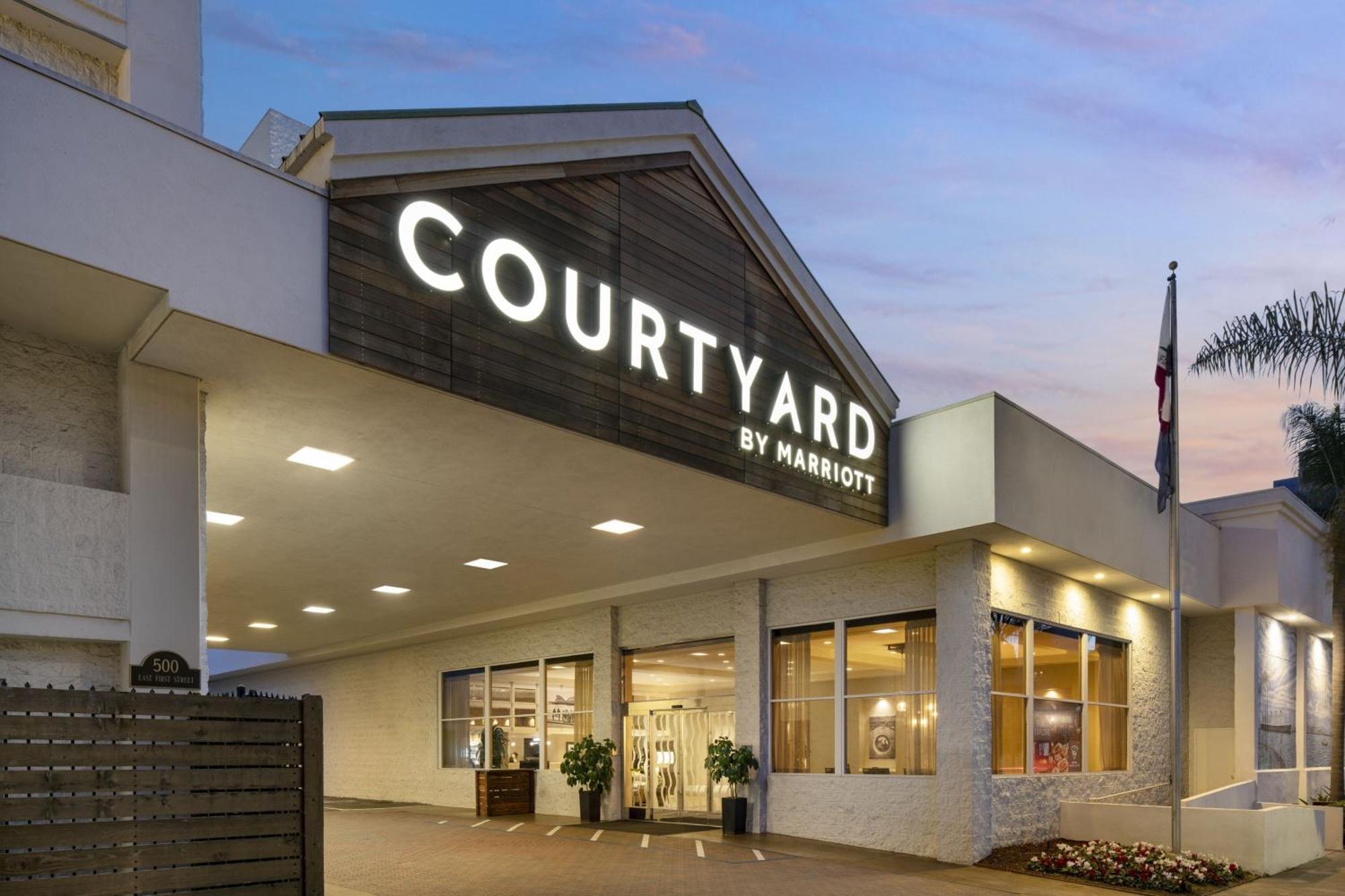 Courtyard By Marriott Long Beach Downtown Exterior foto